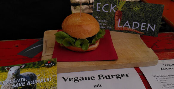 Leggere vegane Burger